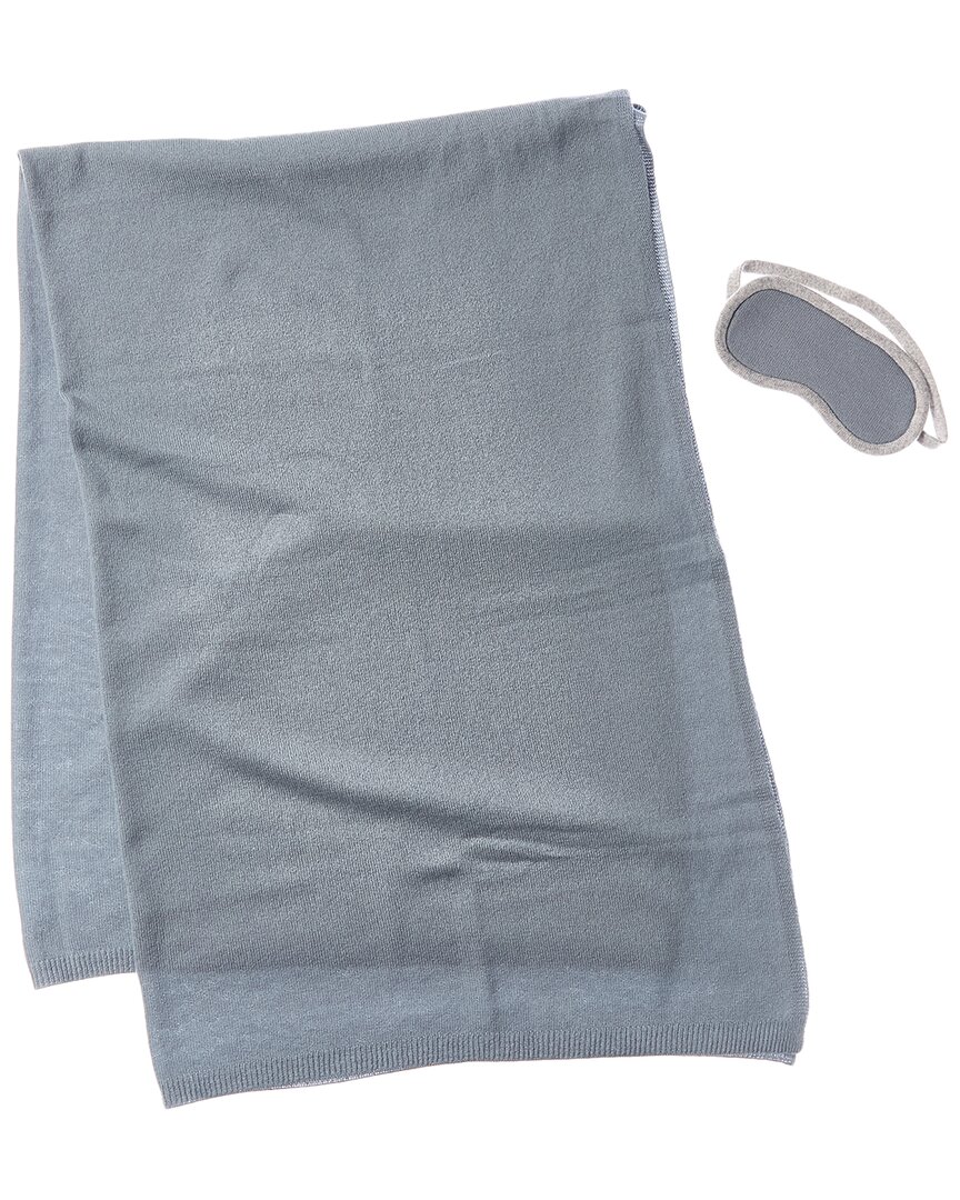Sofia Cashmere Sofiacashmere Cashmere-blend Colorblock Travel Set