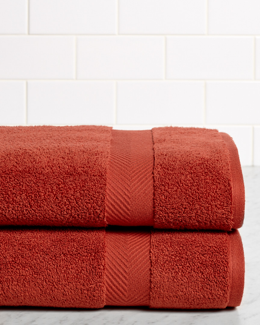 Superior Absorbent Zero Twist 2pc Bath Sheet Towel Set