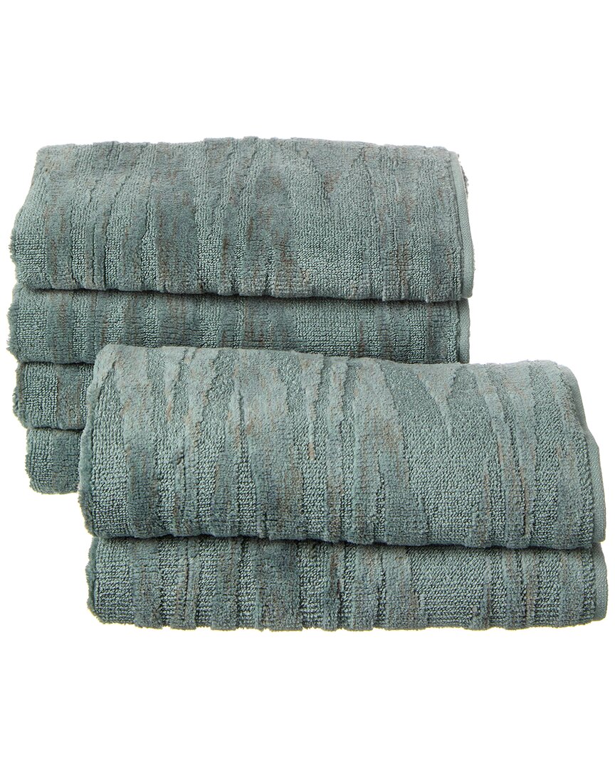 Keith hand towel and bath towel set in black - Missoni