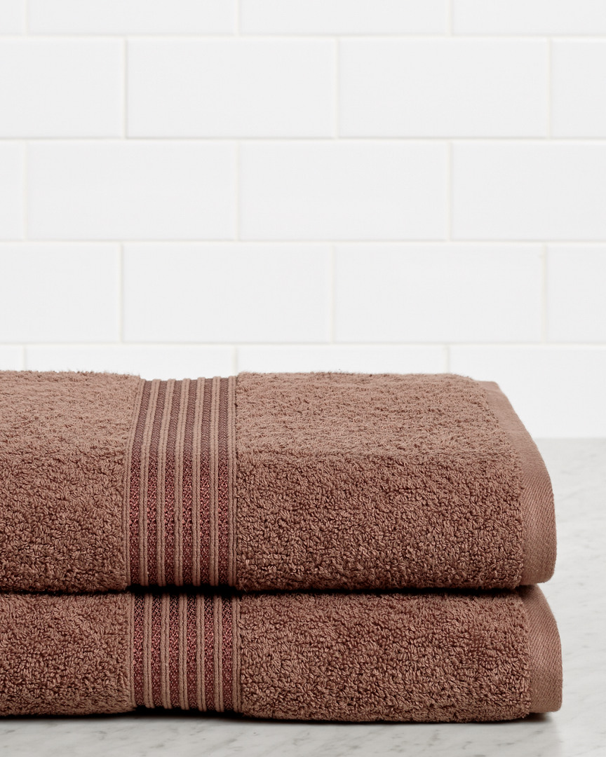 Superior Solid 2pc Bath Sheet Towel Set