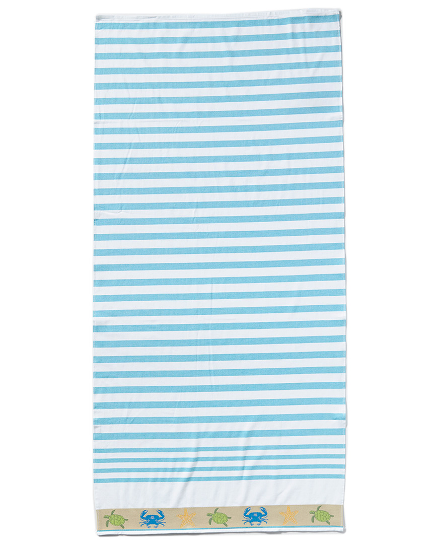 Image of Dohler Vanguard Oceanic Border Beach Towel