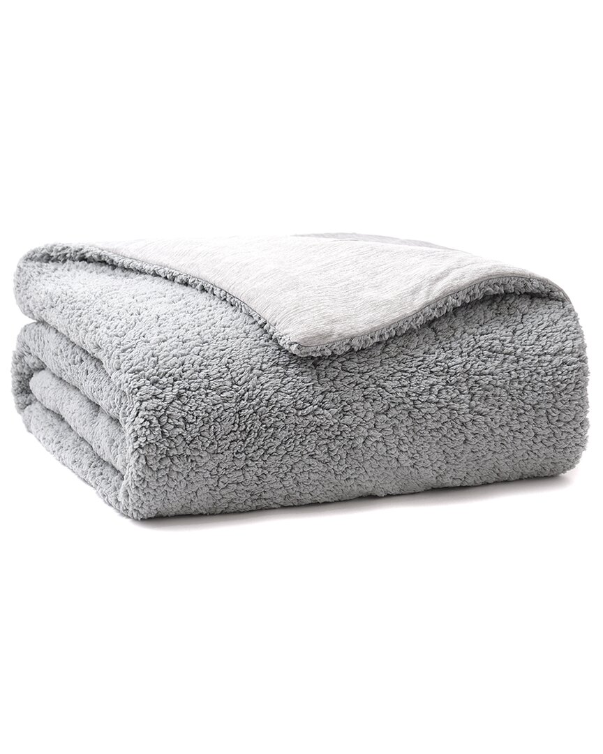 SPACE DYE SPACE DYE REVERSIBLE COOLING SPACE DYED SHERPA BLANKET