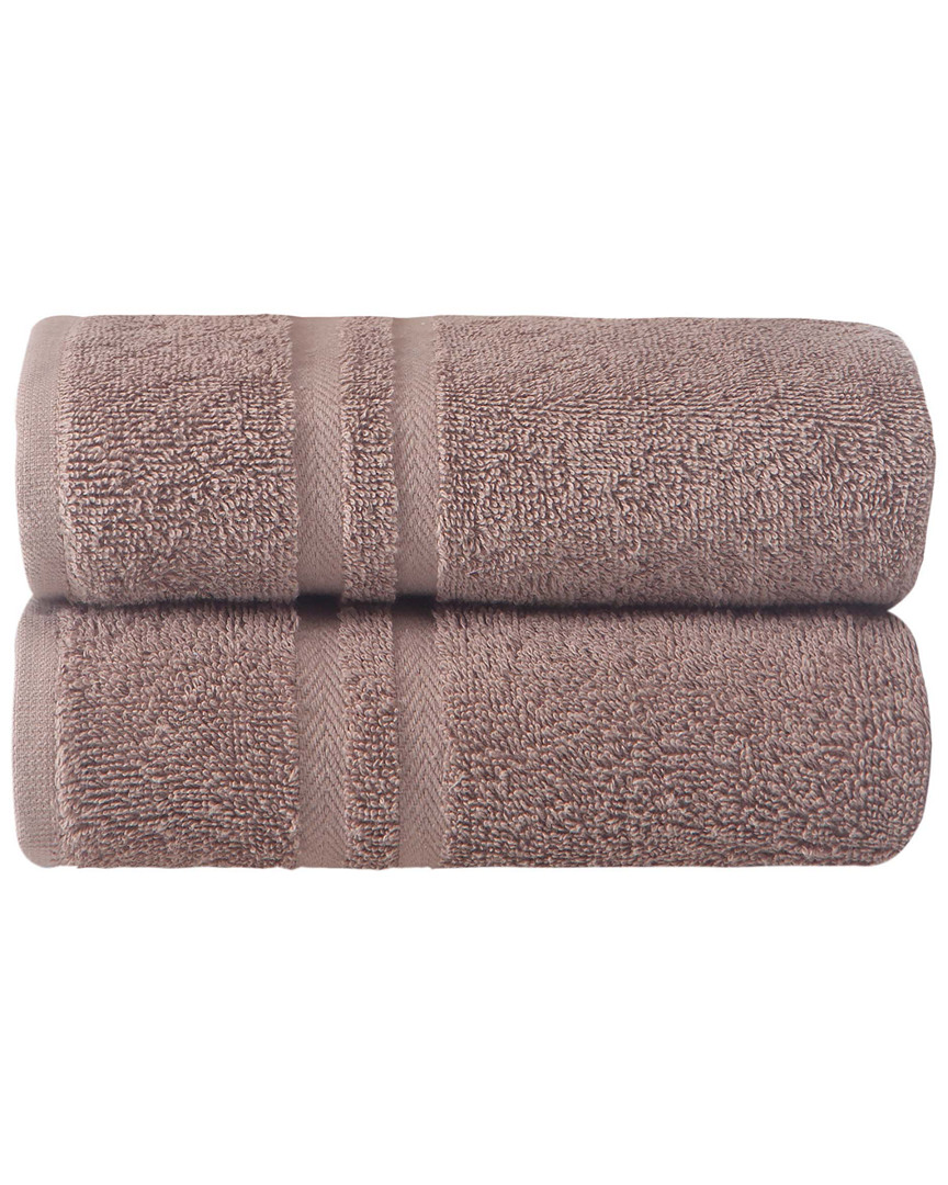 Ozan Premium Home Sienna Hand Towels Set Of 2 In Beige