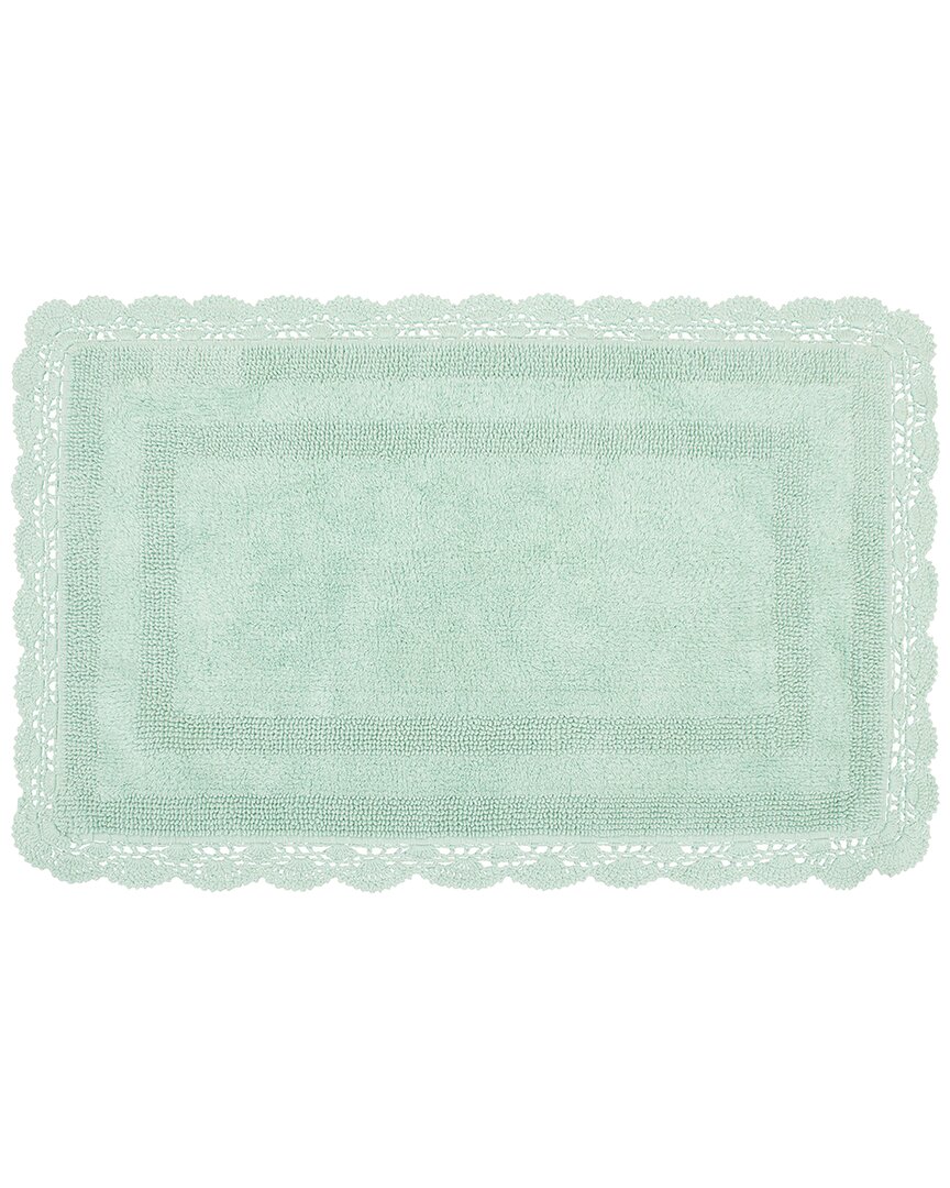 Laura Ashley Cotton Crochet Bath Rug