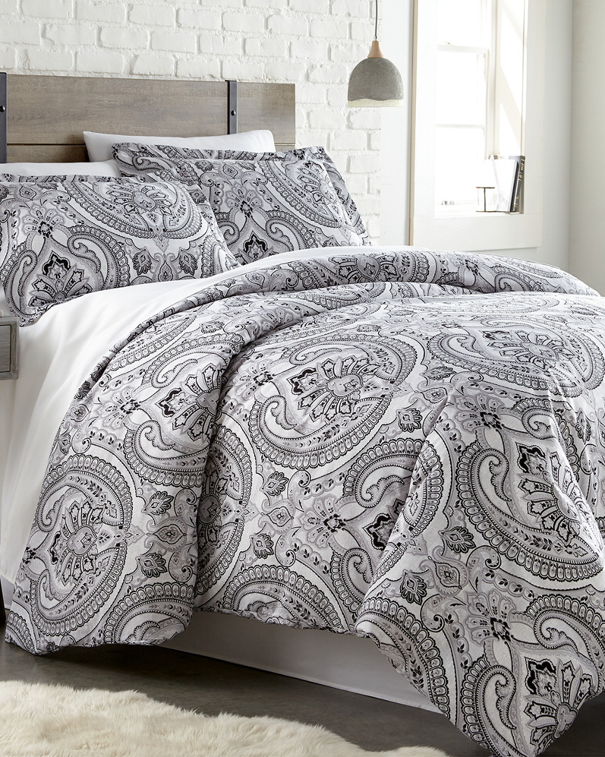 South Shore Linens Pure Melody Classic Paisley Printed Comforter Set