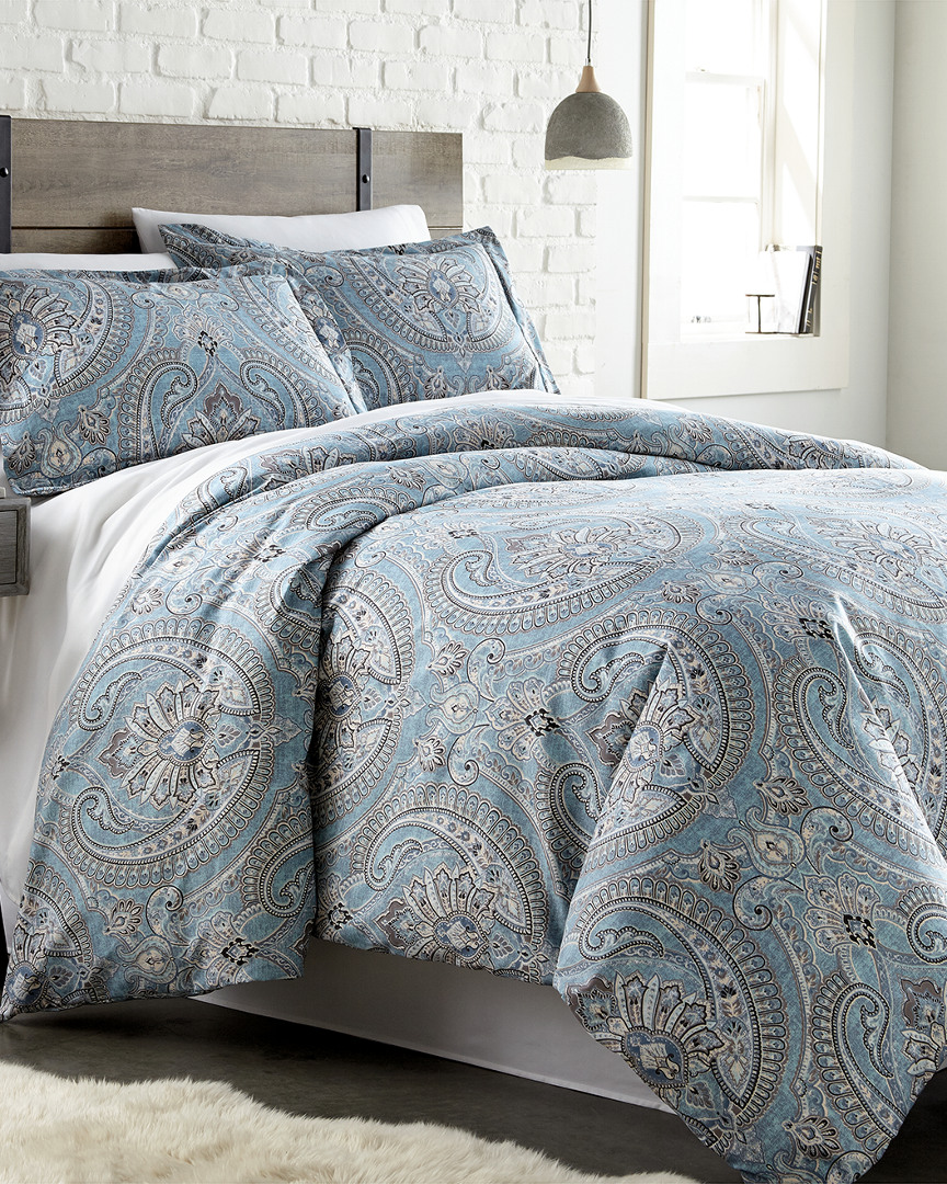 South Shore Linens Pure Melody Classic Paisley Printed Duvet Cover Set