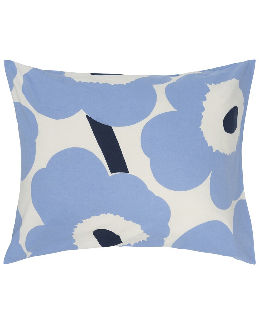 Marimekko Unikko Jersey Pillowcase 50x60cm In Beige