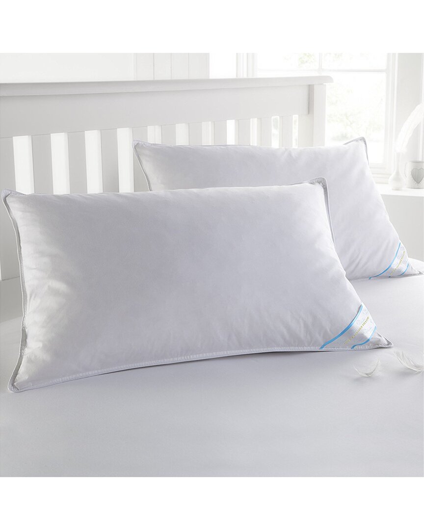 Beauty Sleep Beautysleep Set Of 4 Feather Cotton Pillows