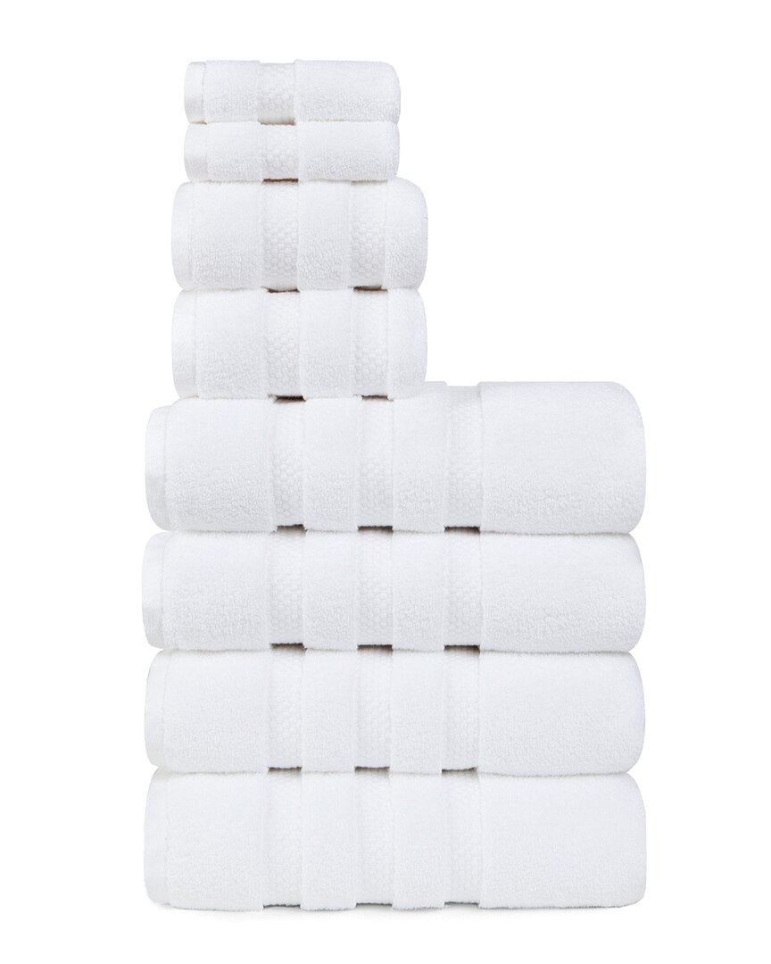 Vivendi Infinity Zero Twist 8pc Towel Set