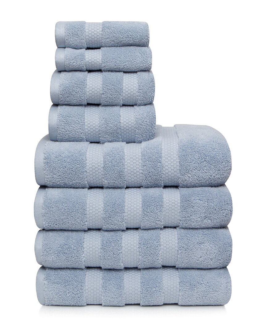 Vivendi Infinity Zero Twist 8pc Towel Set