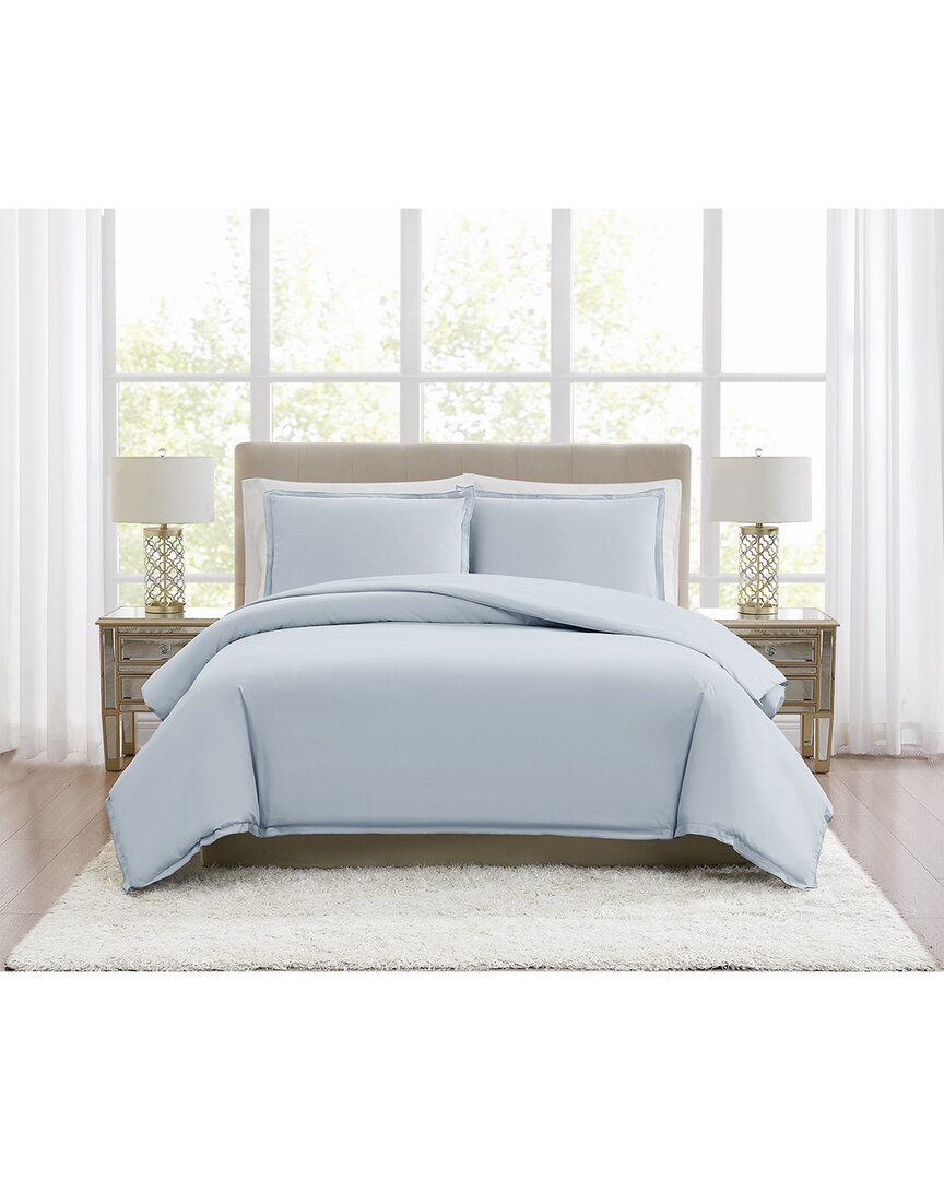 Borghese Roma 400 Thread Count Percale Cotton Duvet Set