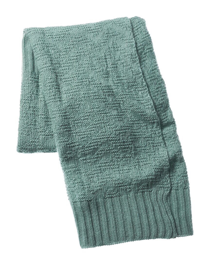 Missoni Will Plaid Throw In Teal