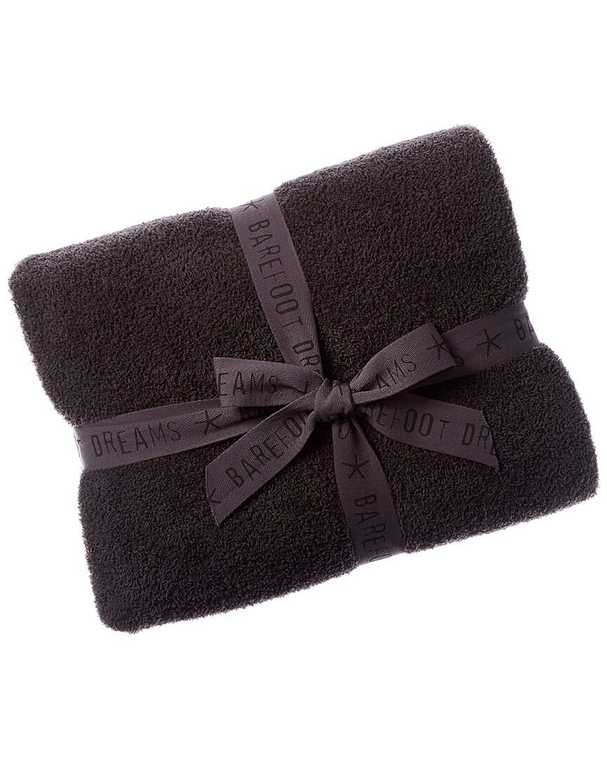 Barefoot Dreams Cozychic Stacked Rib Border Blanket