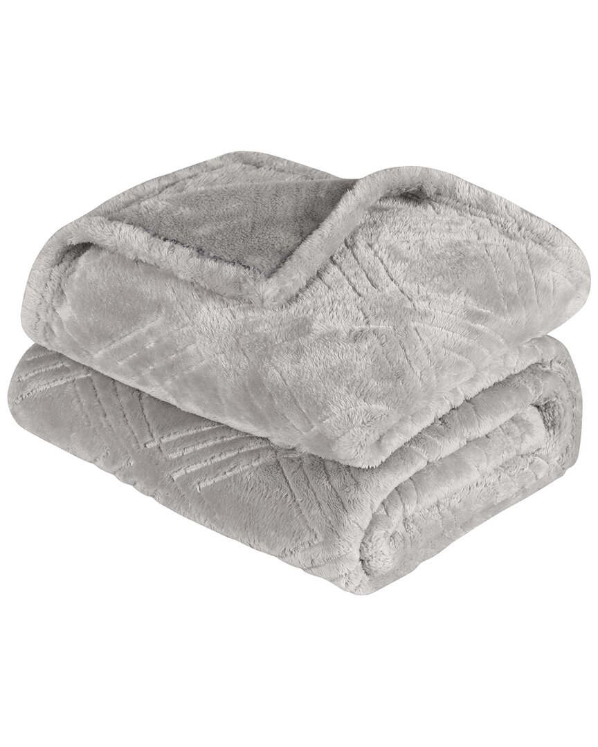 Superior Diamond Flannel Fleece Plush Ultra-soft Blanket