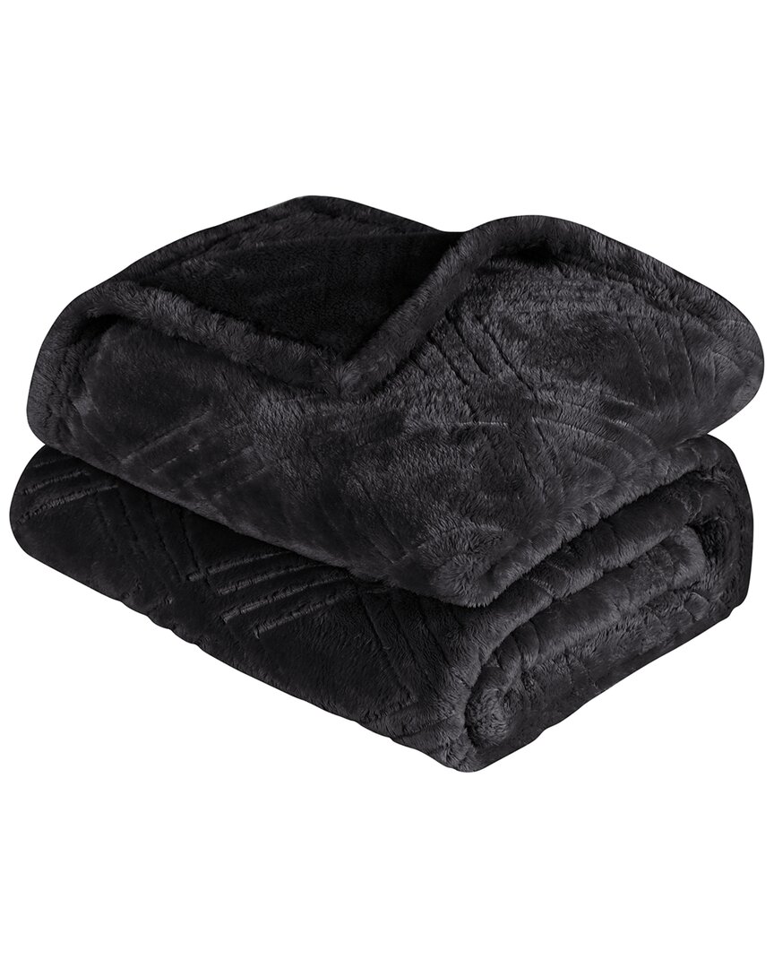 Superior Diamond Flannel Fleece Plush Ultra-soft Blanket
