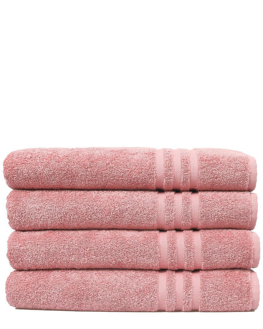 LINUM HOME TEXTILES SET OF 4 DENZI BATH TOWELS NO