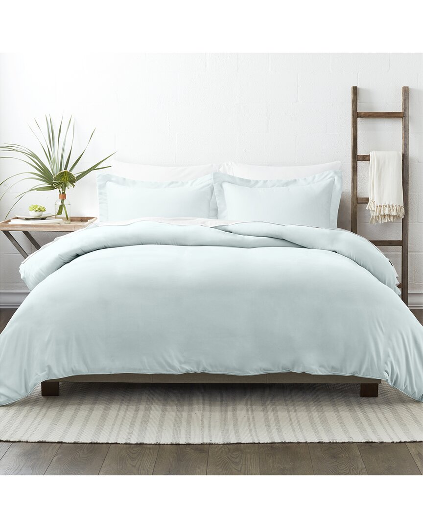 Home Collection Ultra Soft 3pc Duvet Set In Mint