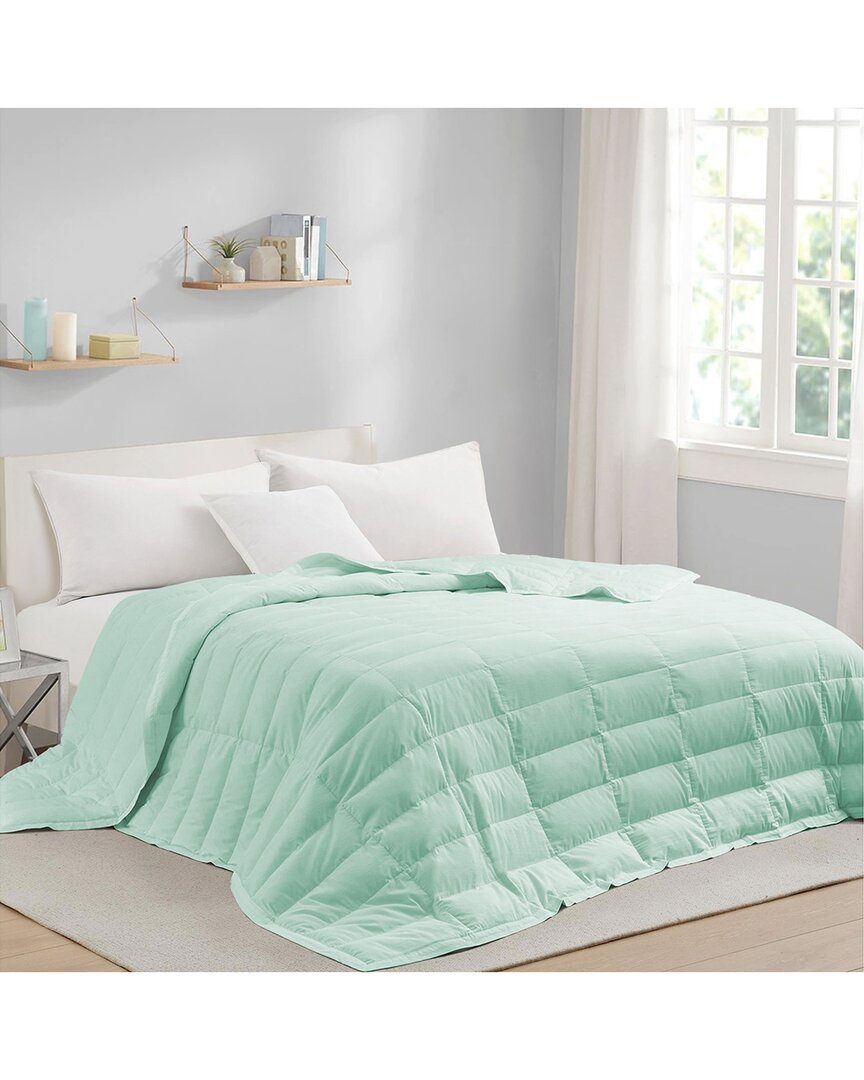 Unikome Tencelª Lyocell Luxury Quilted Lightweight 75% White Down Blanket