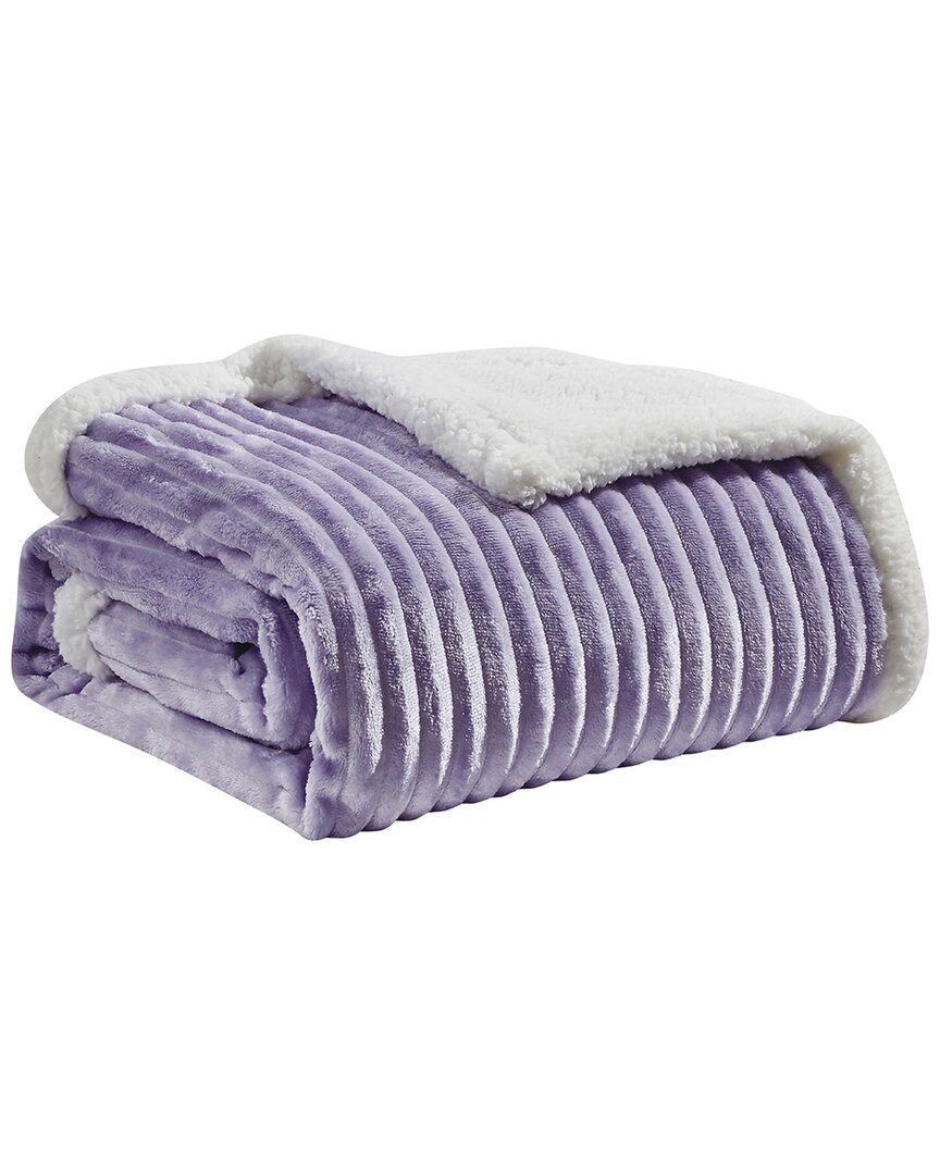 Luxury Home Oversized Corduroy Sherpa Reversible Blanket