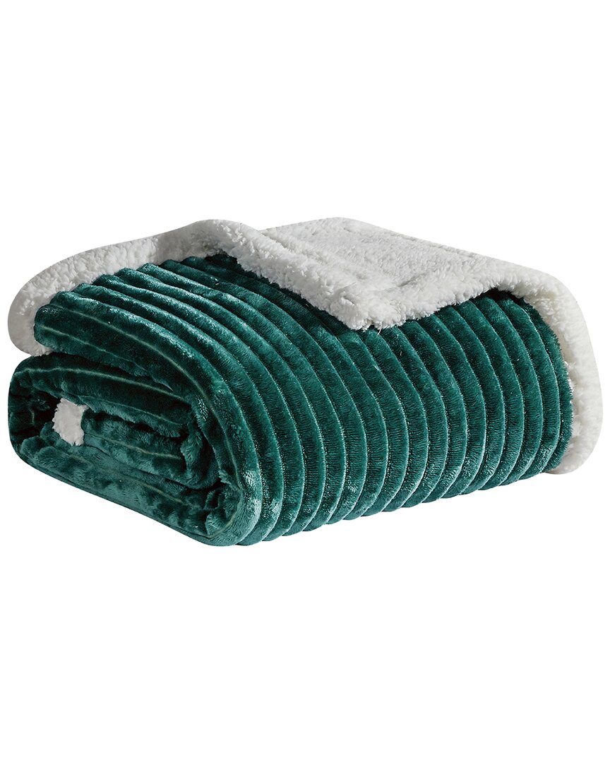 Luxury Home Oversized Corduroy Sherpa Reversible Blanket
