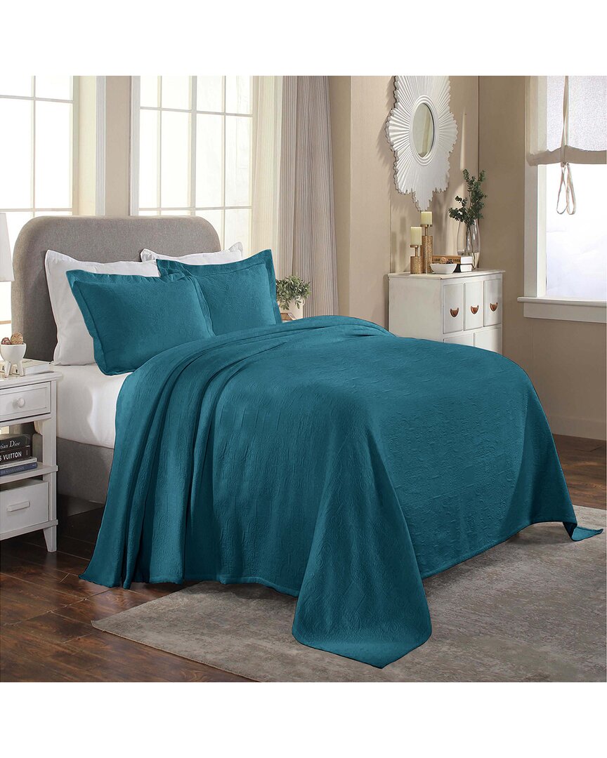 Superior Florin Matelasse Jacquard Bedspread & Pillow Sham Set