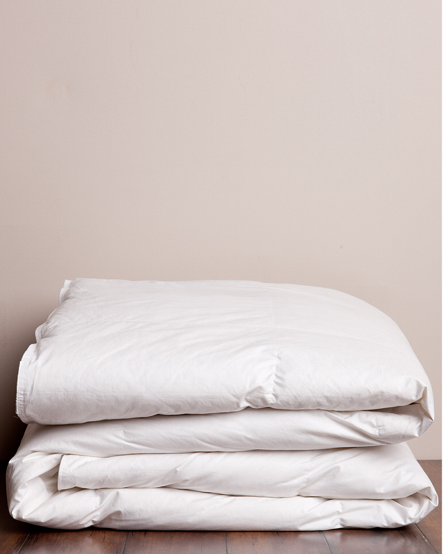 Shop Belle Epoque Cirus Medium Weight Down Comforter In White