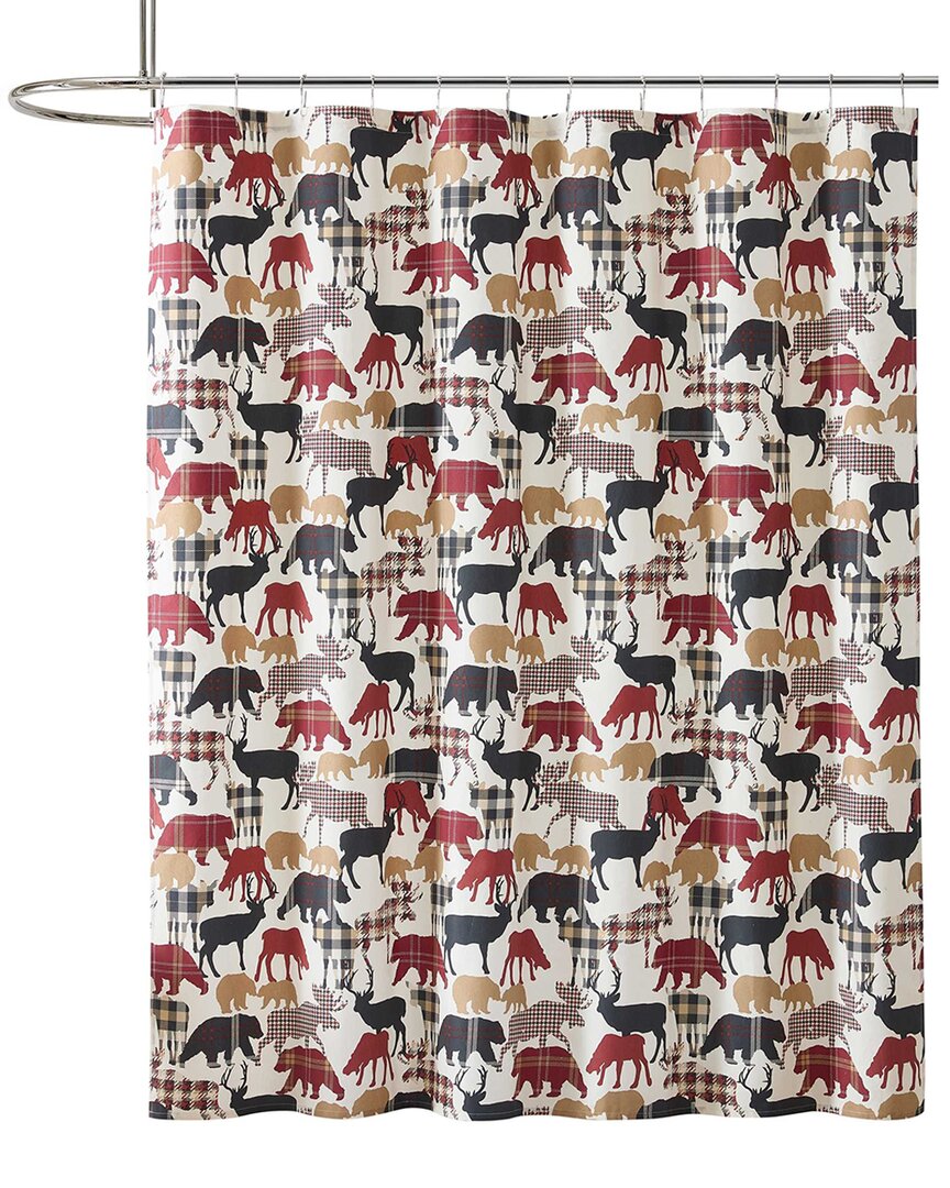 Eddie Bauer Animal Plaids Shower Curtain