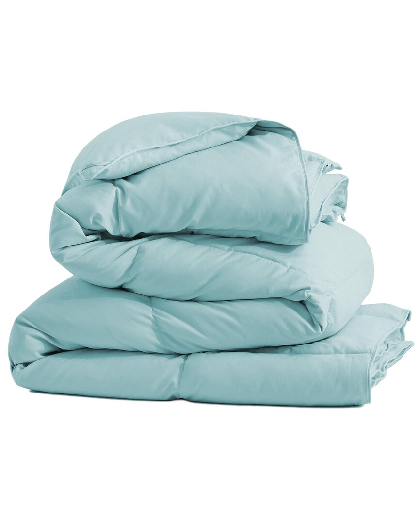 Shop Unikome 360tc All-season White Goose Down Fiber Comforter