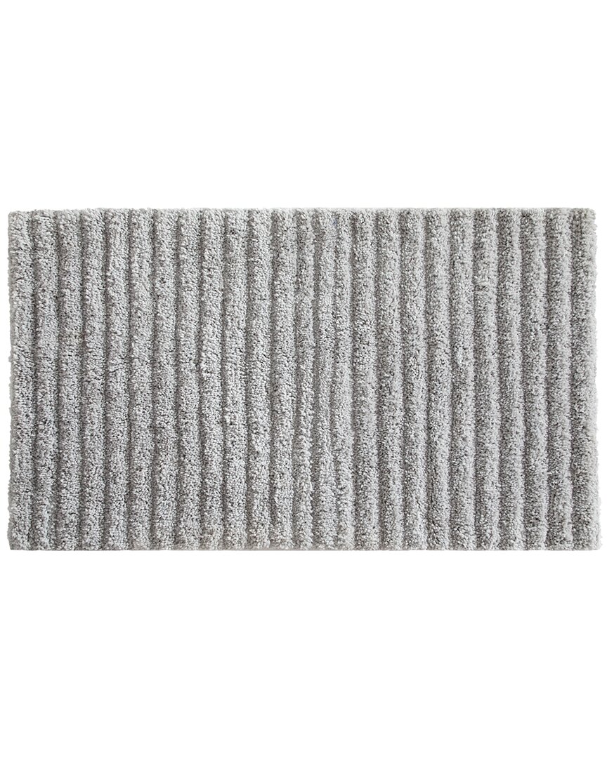 Chic Home Design Tyrion Luxury Tufted Non-slip Bath Rug In Gray