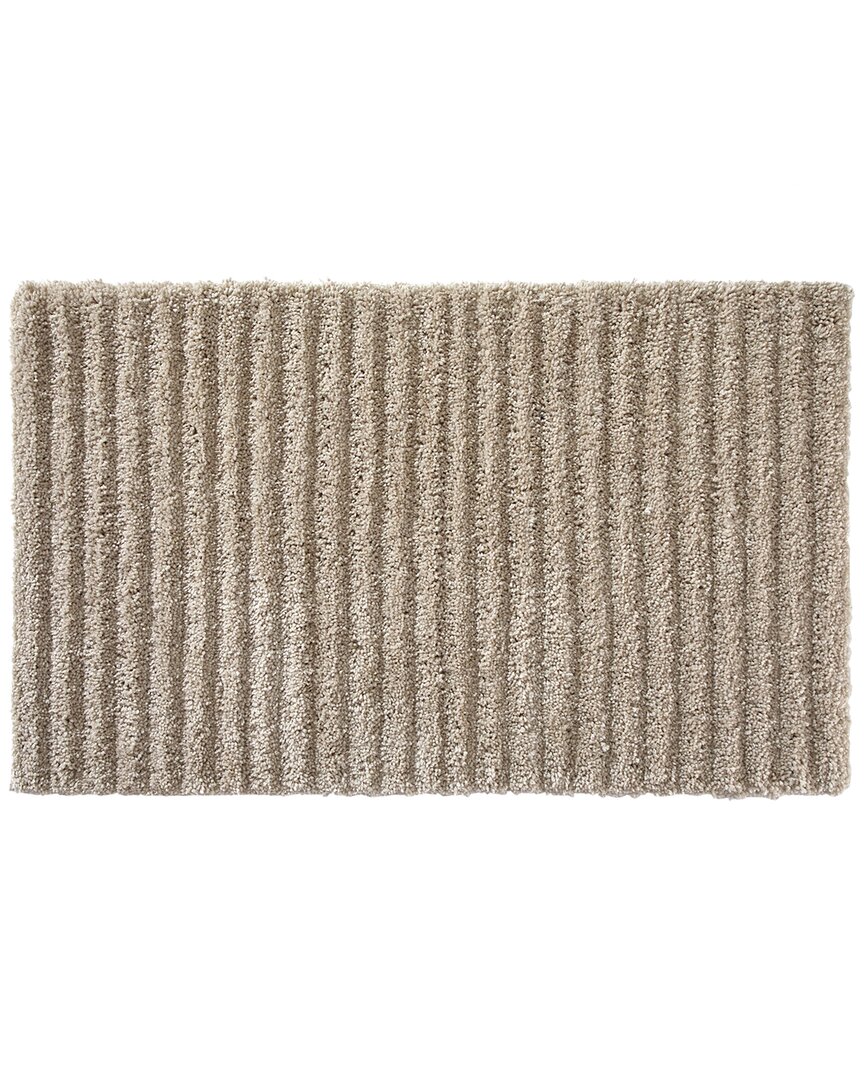 Chic Home Design Tyrion Luxury Tufted Non-slip Bath Rug In Brown