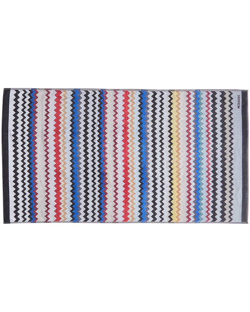 Shop Missoni Home Cyrus Beach Towel In Red
