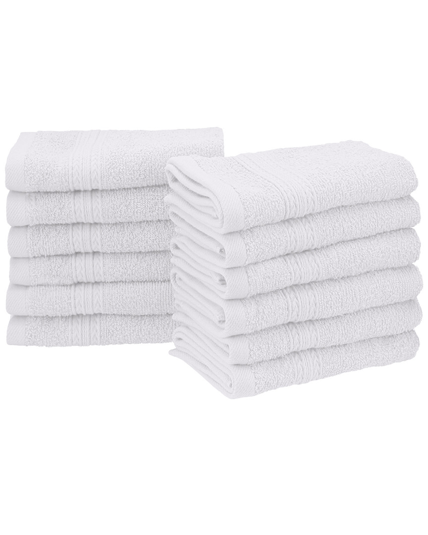 Superior Eco Friendly 12pc Face Cotton Towel Set