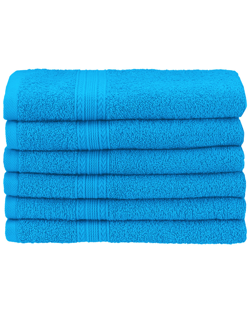 Superior Eco Friendly 6pc Hand Cotton Towel Set