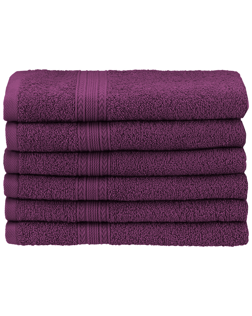 Superior Eco Friendly 6pc Hand Cotton Towel Set