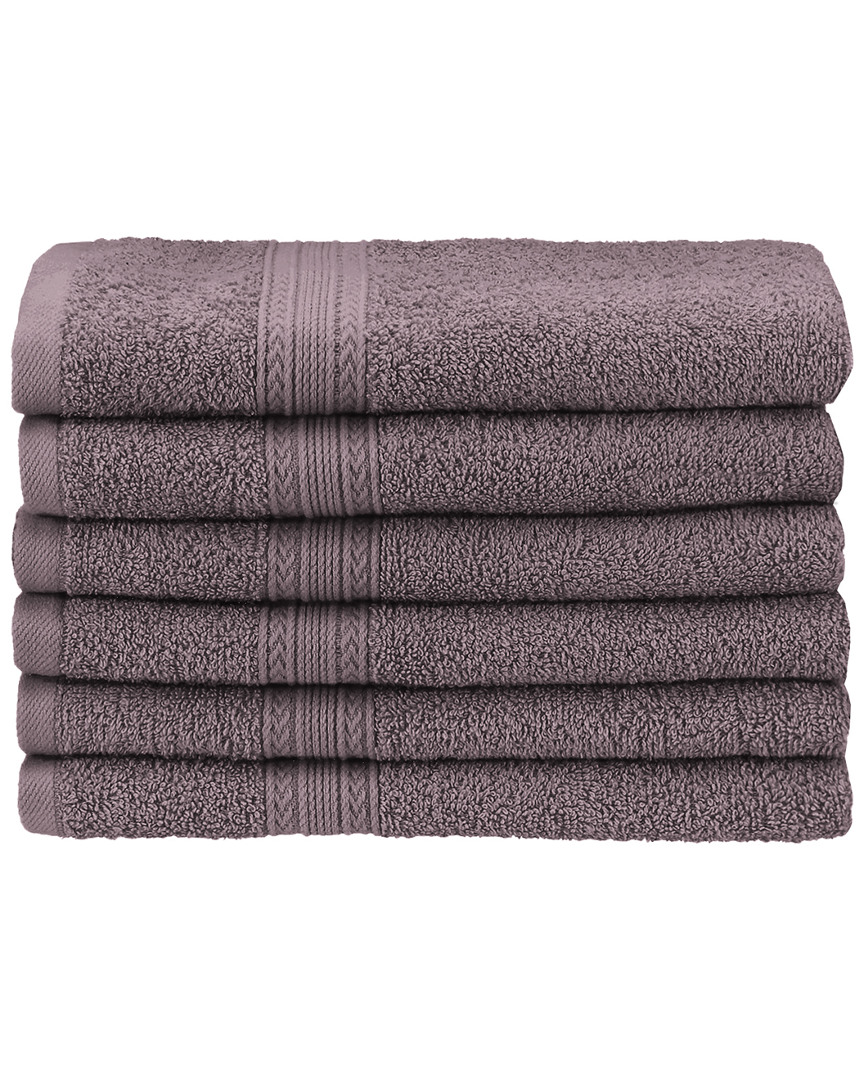 Superior Eco Friendly 6pc Hand Cotton Towel Set