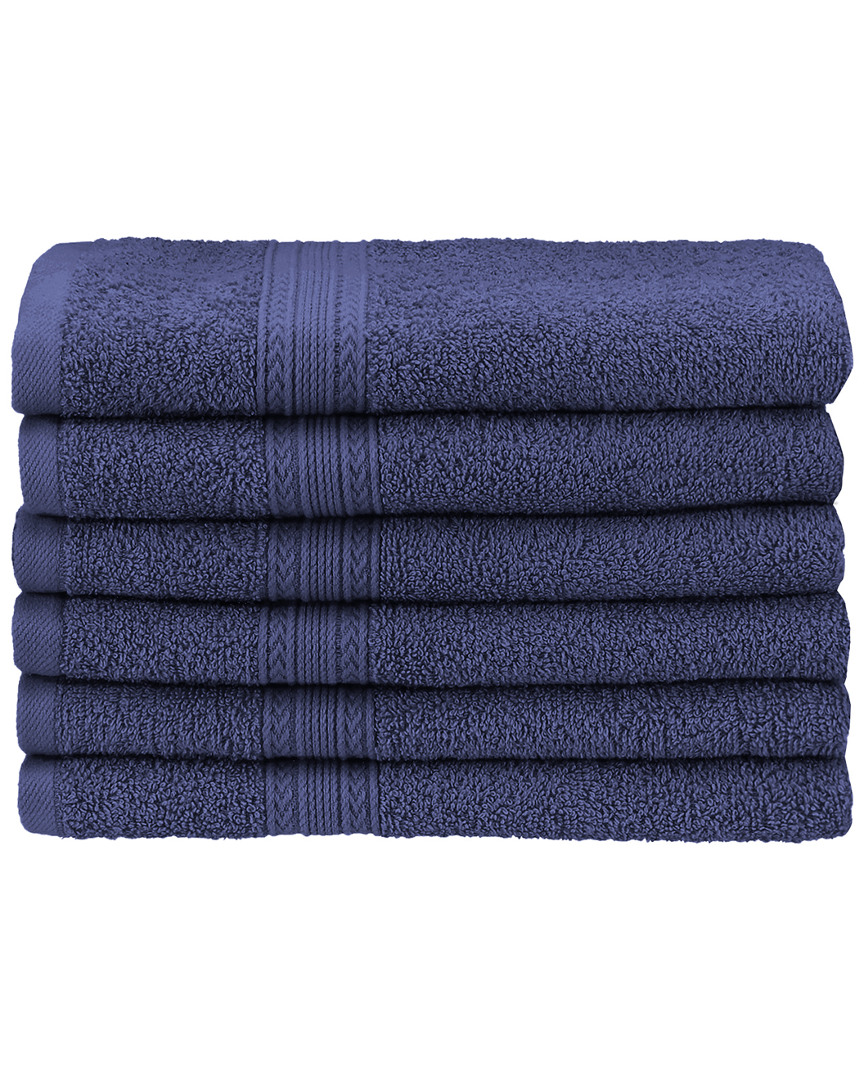 Superior Eco Friendly 6pc Hand Cotton Towel Set