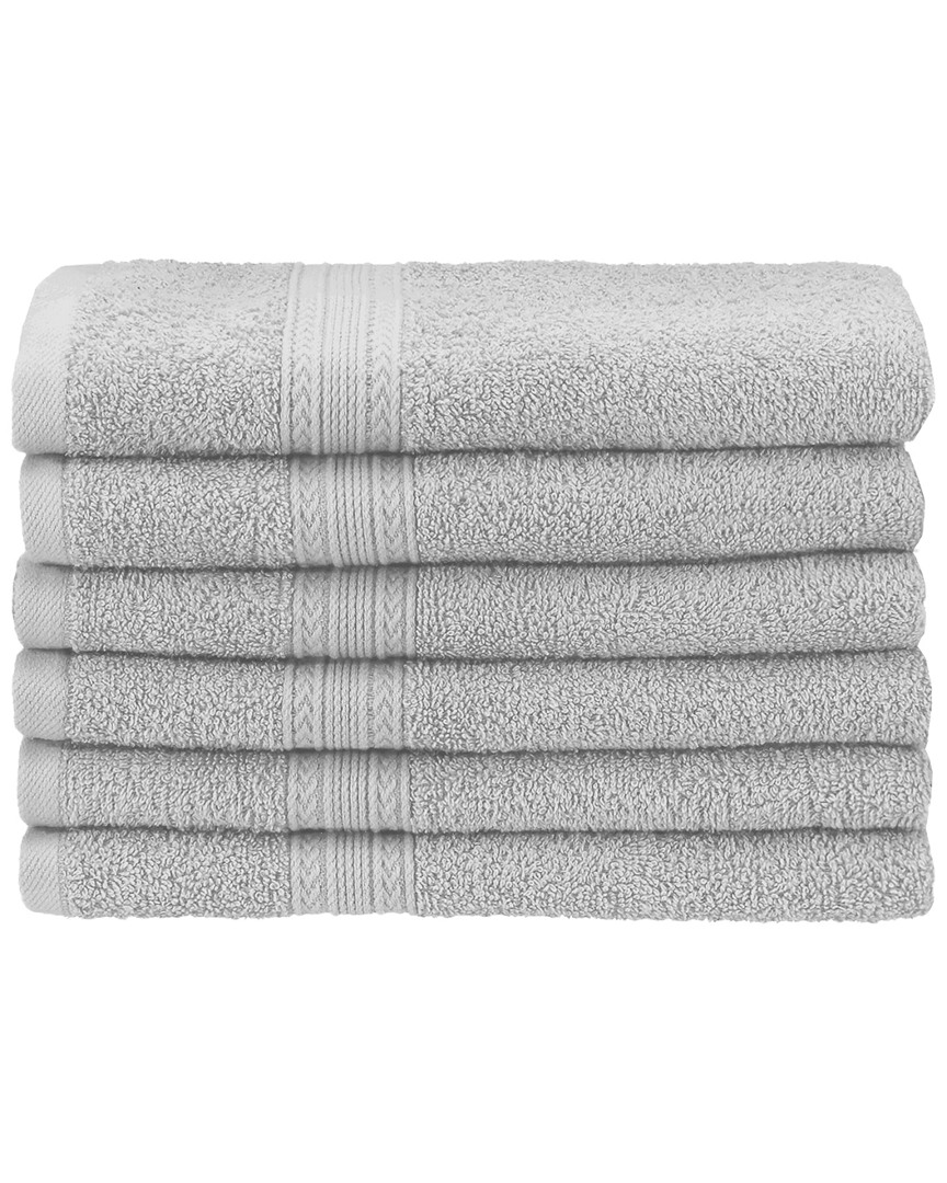 Superior Eco Friendly 6pc Hand Cotton Towel Set