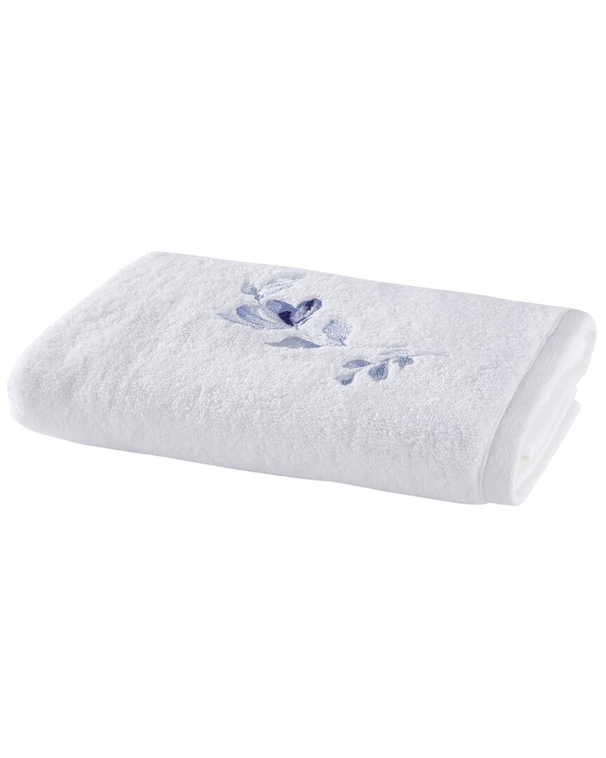 Anne De Solene Loopstitch Passe Present Hand Towel In White