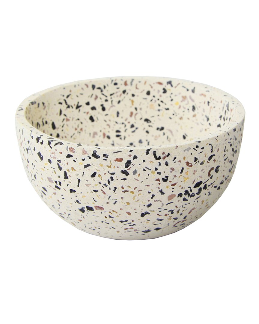 Flora Bunda 4.75in Terrazzo Bowl In Natural