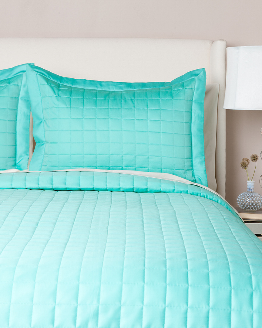 Belle Epoque 700tc Quilted Cotton Coverlet Collection In Beige