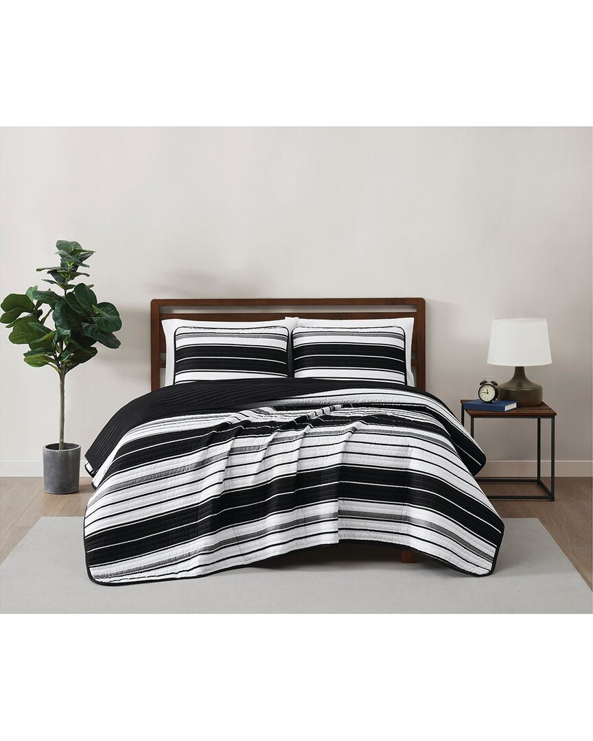 Truly Soft Brentwood Stripe Quilt Set