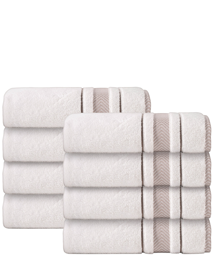 Enchante Home Enchasoft 8pc Turkish Cotton Hand Towel Set