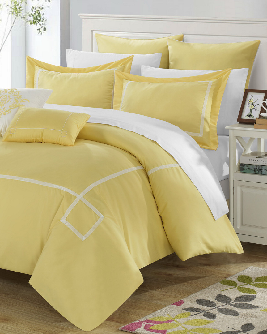 Chic Home Wilma King Embroidered Comforter Set