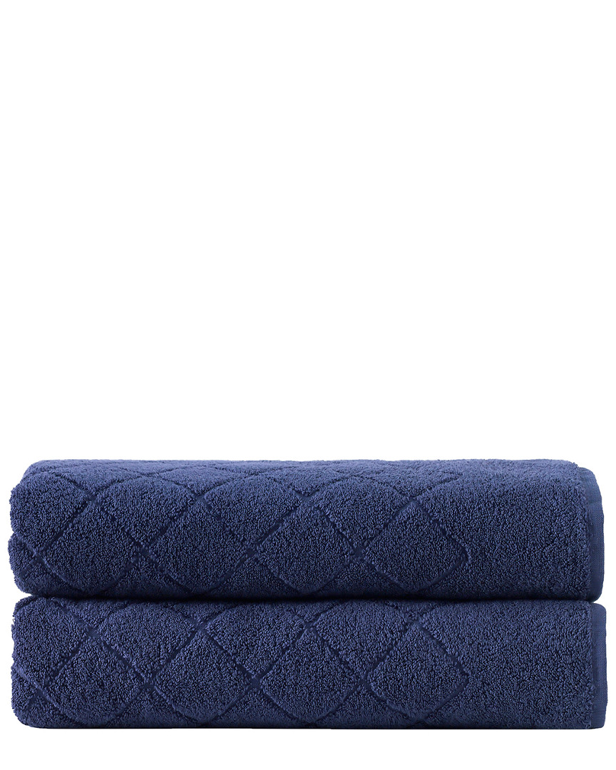 Enchante Home Set Of 2 Gracious Bath Towels