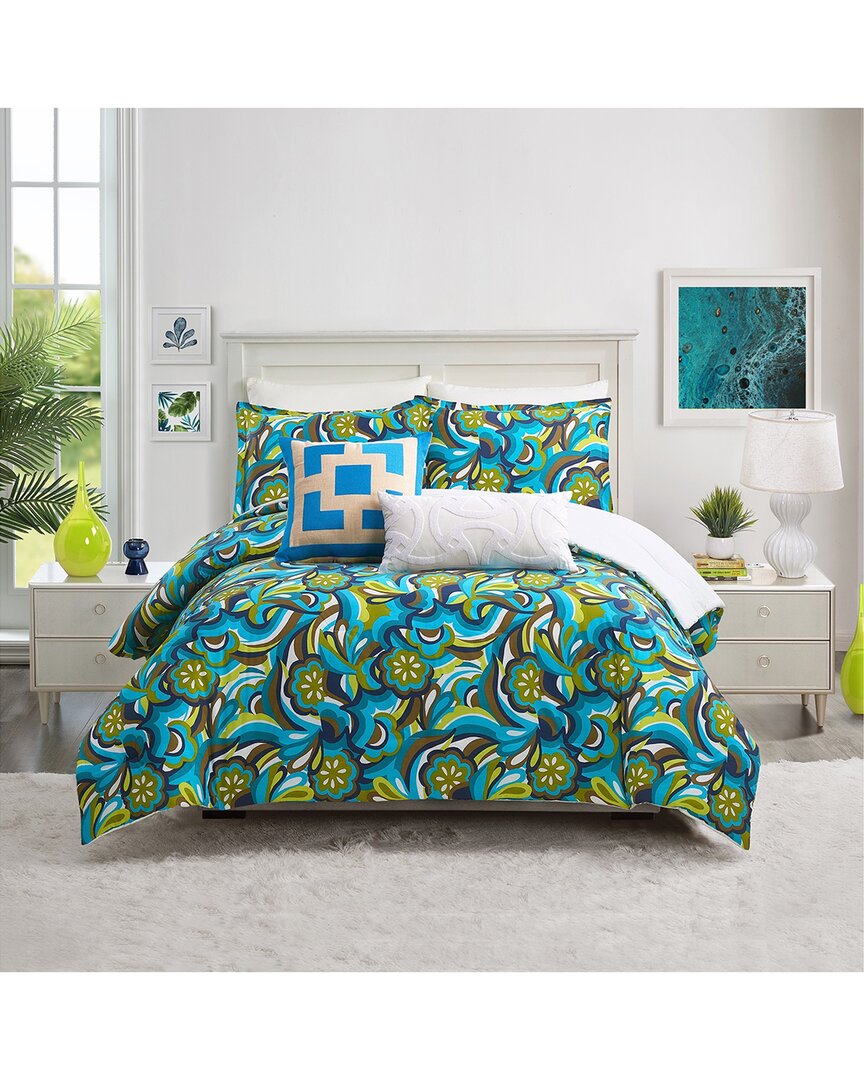 Shop Trina Turk 200tc Fall Floral Comforter Set