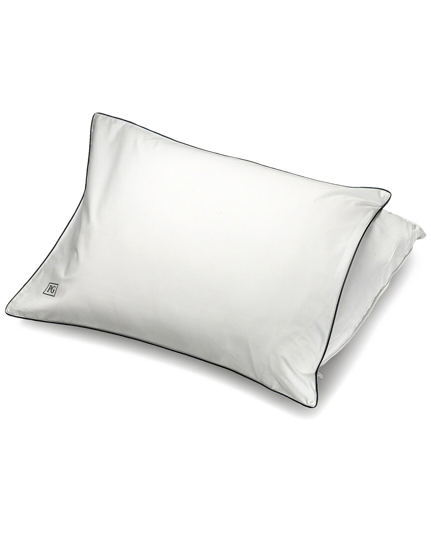 Pillow Guy 400 Thread Count Cotton Sateen Pillow Protector In White