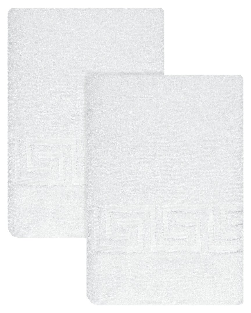 Shop Ozan Premium Home 2pc Milos Greek Key Pattern Bath Towel Set