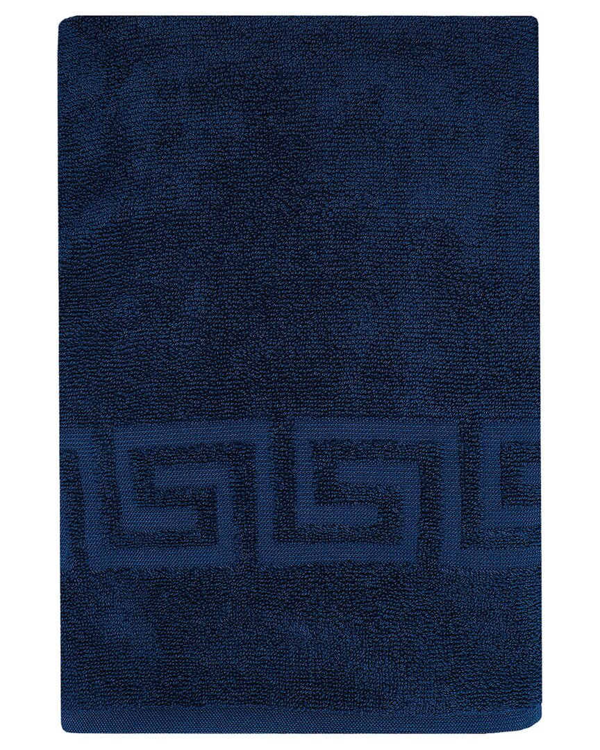 Ozan Premium Home Milos Greek Key Pattern Single Bath Towel