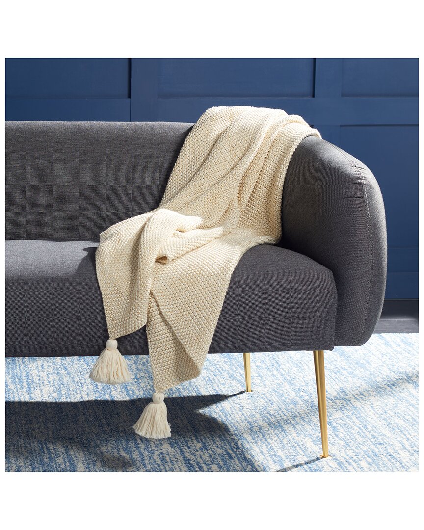 Safavieh Mari Throw In Beige