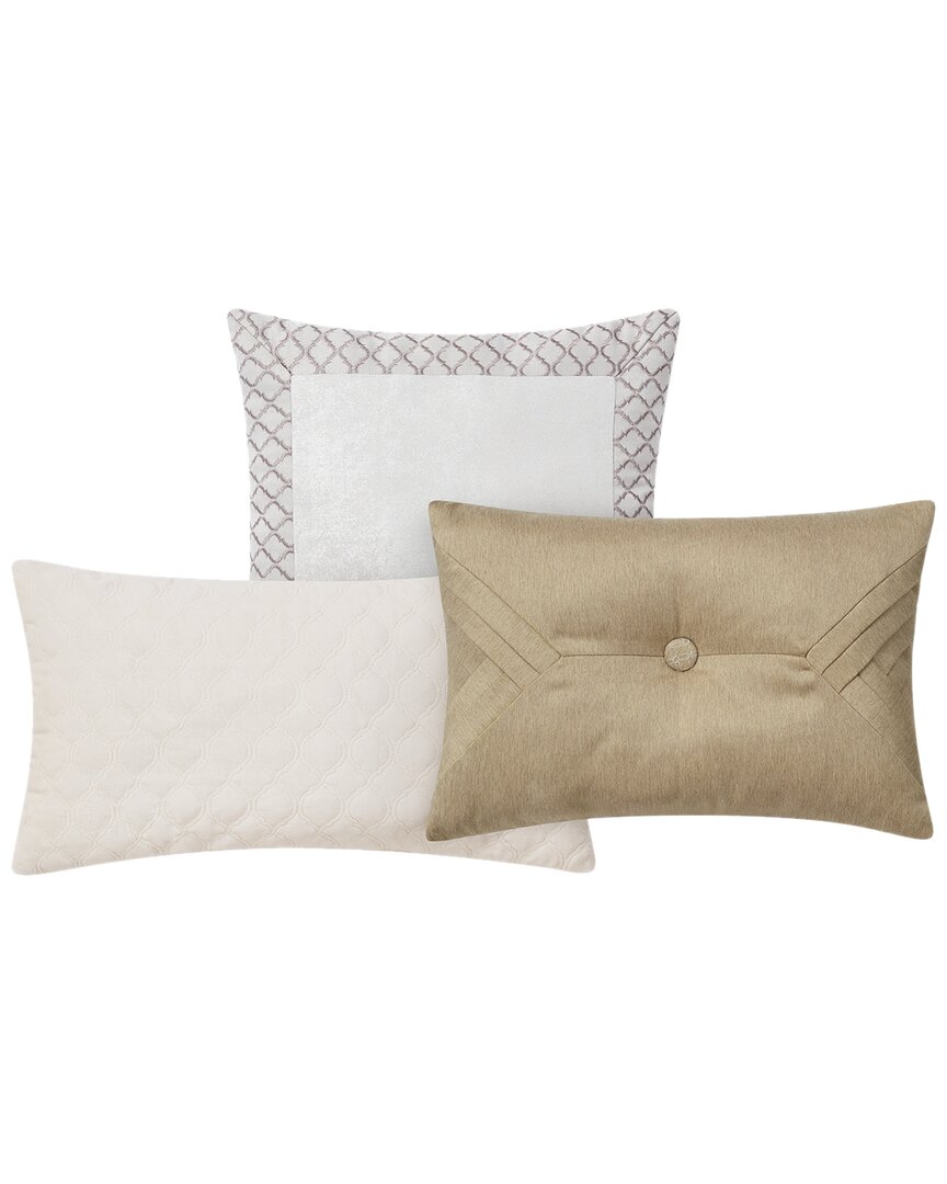 Shop Waterford Maritana Set Of 3 Decorative Pillows Neu